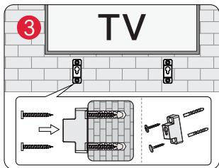ULTIMEA U2520 - INSTALLAZIONE A PARETE - 4