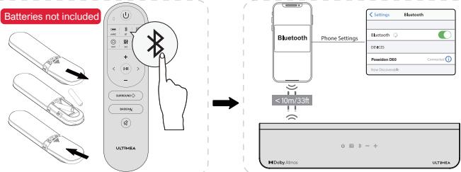 ULTIMEA U2520 - CONNECT TO BLUETOOTH - 2