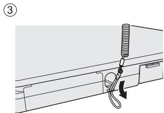 PANASONIC FZ-55 - Use the tether to attach the stylus to the computer (only for model with touchscreen) - 3