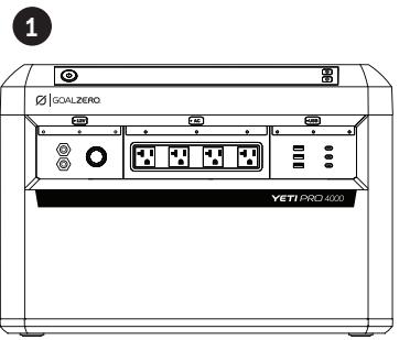 GOAL ZERO YETI PRO 4000 - 1