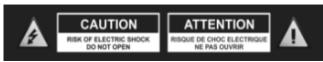 Cerwin-Vega CVE-10 - ADVERTENCIA - 2