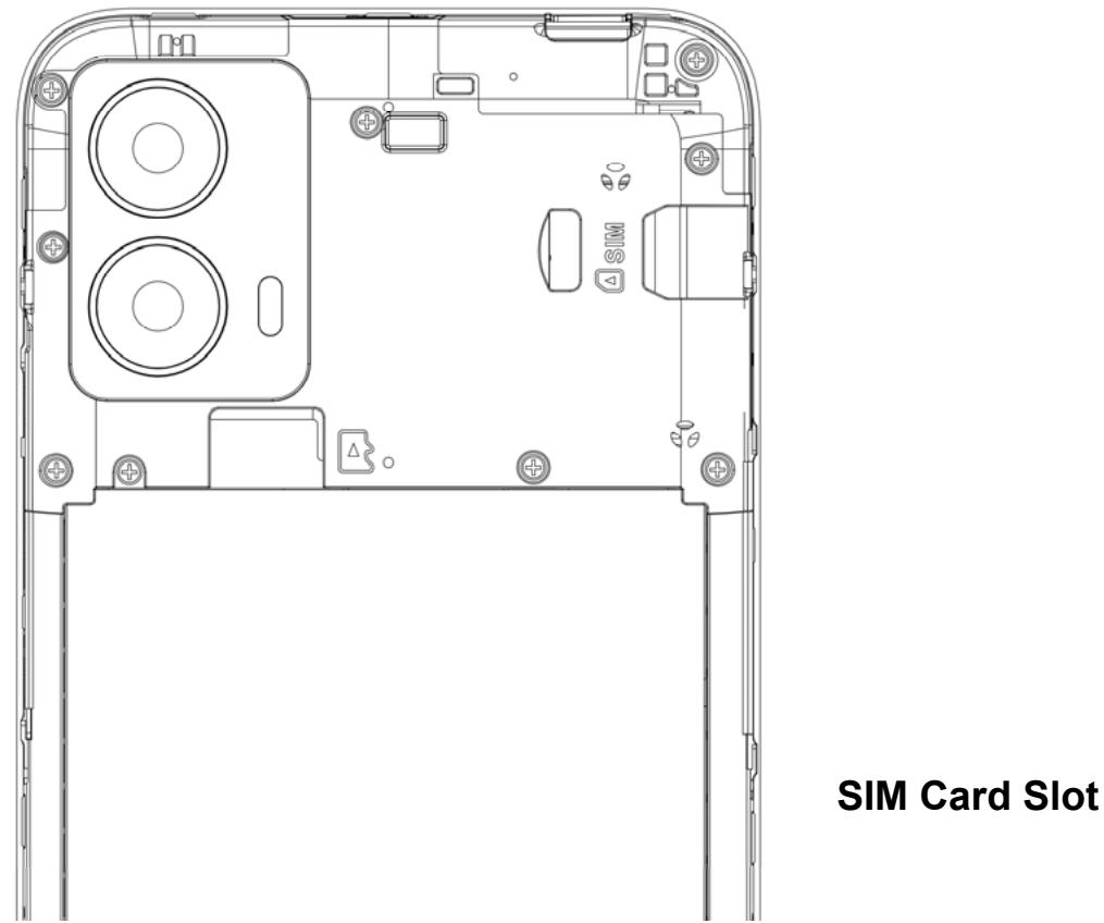 BLU J8L - To insert SIM card: - 1