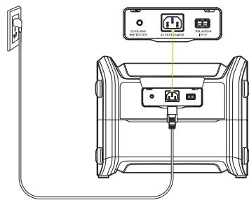 SEGWAY CUBE-1000 - How to Recharge the Power Station - 4