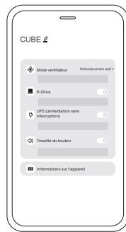 SEGWAY CUBE-1000 - Guide de l'utilisateur de l'application - 7