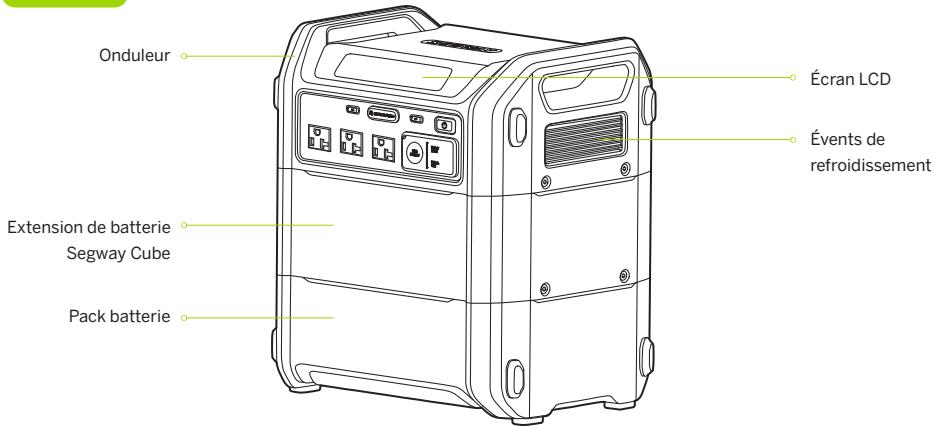 SEGWAY CUBE-2000 - Aperçu du produit - 2