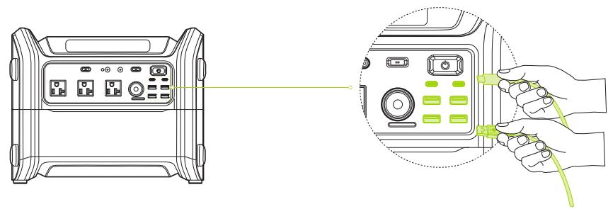 SEGWAY CUBE-2000 - Sortie USB - 1
