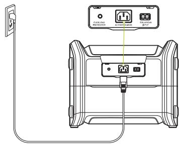 SEGWAY CUBE-2000 - How to Recharge the Power Station - 4