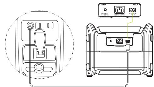 SEGWAY CUBE-2000 - How to Recharge the Power Station - 5