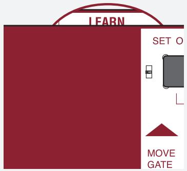 LIFT-MASTER CAPXLV2 - Appuyez sur le bouton LEARN (APPRENTISSAGE) de l'opérateur de portail - 1