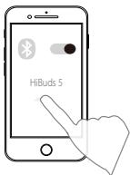 HiBuds HiBuds 5 - Connexion d'un apparéil - 1