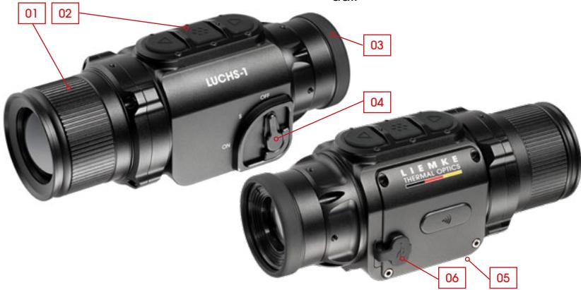 LIEMKE LUCHS–1 - COMPONENTI E CONTROLLI - 1