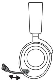 STEELSERIES Arctis Nova Elite - RETRACTABLE MICROPHONE - 1