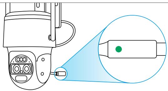 REOLINK TrackMix - Indicateur LED de chargement - 1