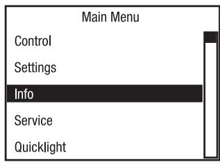 Cameo OTOS H5 - SYSTEMINFORMATIONEN (Info) - 1
