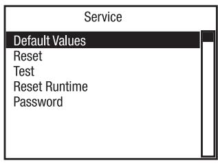 Cameo OTOS H5 - SERVICE-MENU(Service) - 2