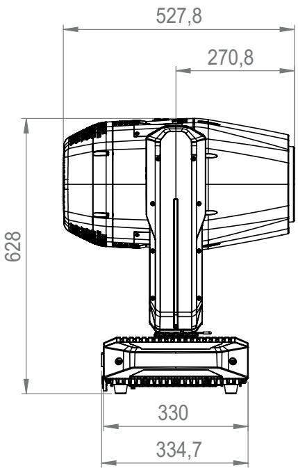Cameo OTOS H5 - ABMESSAGEGEN (mm) - 3