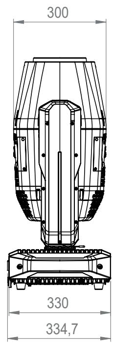 Cameo CLOTOSH5 - Never operate the spotlight without the fan unit and head cover! - 2