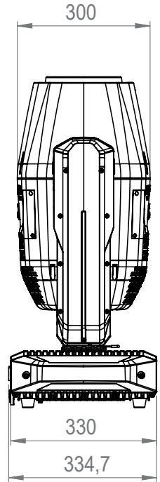 Cameo CLOTOSH5 - ABMESSAGEGEN (mm) - 2