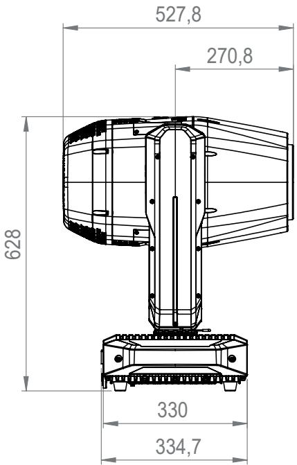 Cameo CLOTOSH5 - ABMESSAGEGEN (mm) - 3