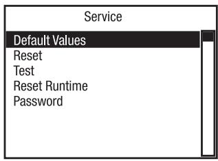 Cameo CLOTOSH5 - SERVICE MENU (Service) - 2
