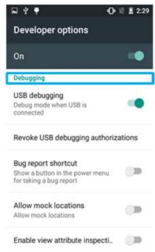 Winmate M700DQ8T - USB Debugging Settings - 3