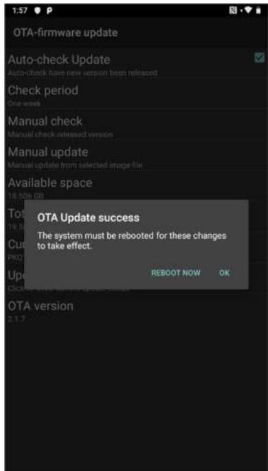 Winmate M700DQ8T - To update OTA: - 6