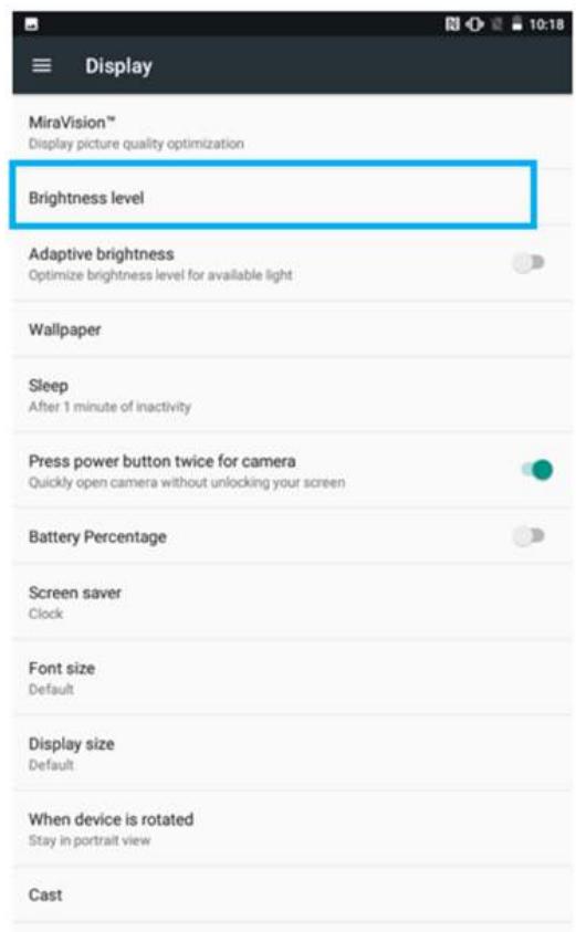Winmate M700DQ8T - Display Settings - 2