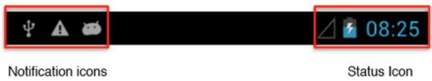 Winmate M700DQ8T - Status and Notification Icons - 1