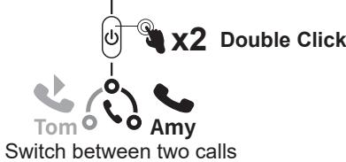 EKSA H5 - Three-Way Calling: - 2