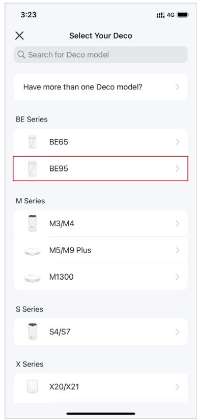 TP-LINK BE95 - Select your Deco model - 1