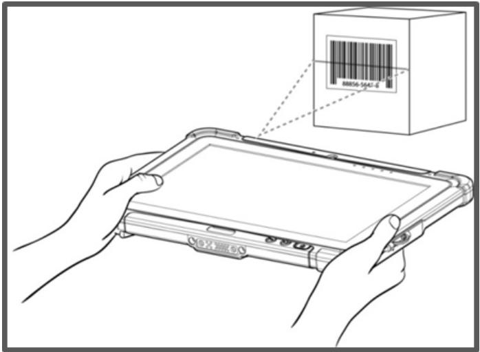 Winmate M101AD - To enable the Barcode Reader: - 1