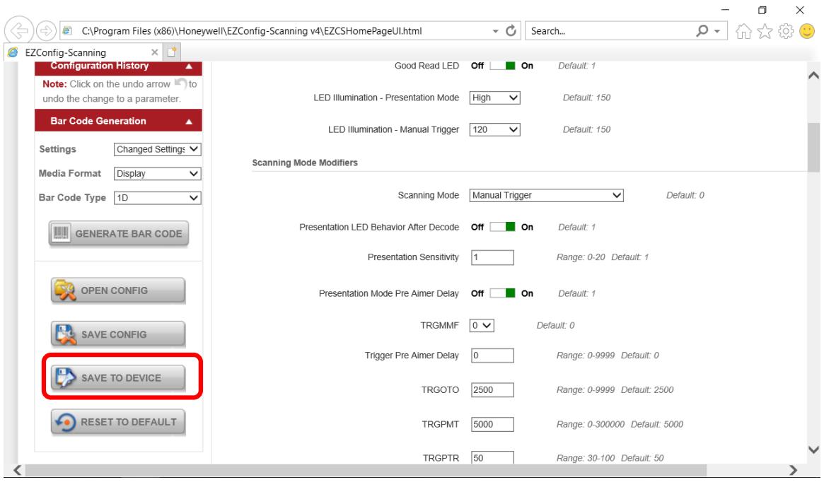 Winmate M101AD - Save To Device - 1