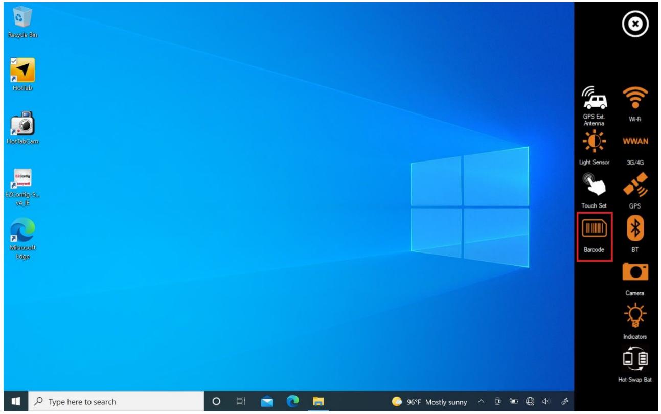 Winmate M101AD - Open HotTab Utility Icon - 3