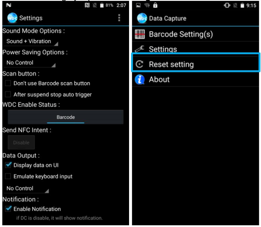 Winmate E500RM9 - Change the WDC Setting or Reset to Default - 1