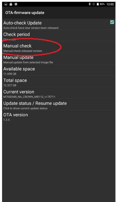 Winmate E500RM9 - To update OTA: - 2