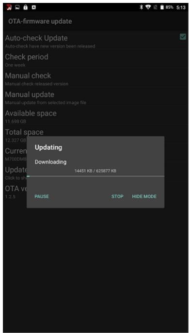 Winmate E500RM9 - To update OTA: - 4