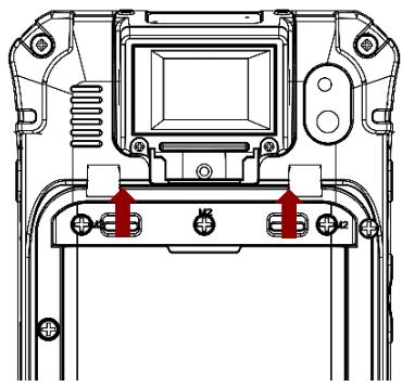 Winmate E500RM9 - Inserting Battery Pack - 3