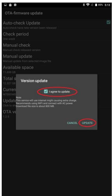 Winmate E500RM9 - To update OTA: - 3