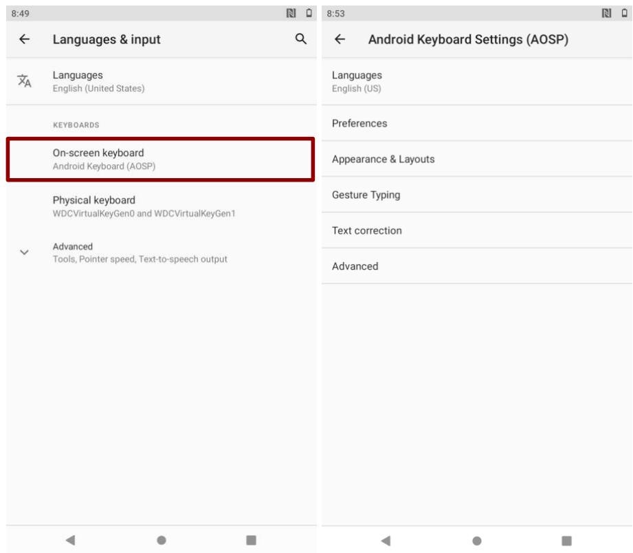 Winmate E500RM9 - Language and Keyboard Settings - 3