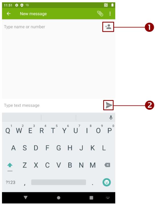 Winmate E500RM9 - Sending Text Messages - 1