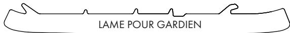 BAUER PROSHARP BAUER ADVANTEDGE - INFORMATIONS SUR L'AFFUTAGE ET L'ACIER - 2