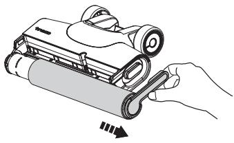 TINECO FLOOR ONE S6 SERIES - Couvercle du rouleau rose - 4