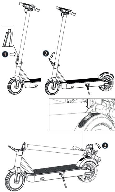 ACER AES015 - Folding the Scooter - 1