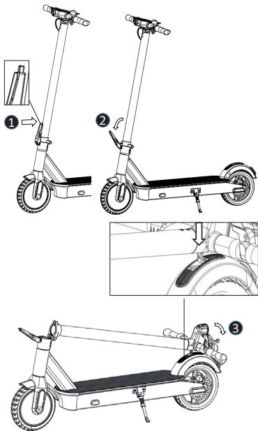 ACER AES015 - Plier la trottinette - 1