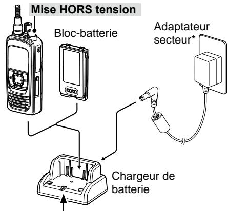 ICOM IC-SAT100 - Temps de charge : - 1