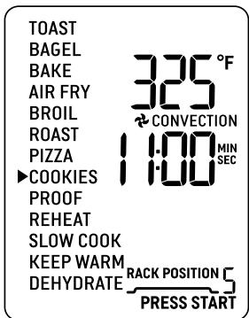 BREVILLE theJoule™ Oven Air Fryer Pro - FUNCION COOKIES (Gallettas) - 1