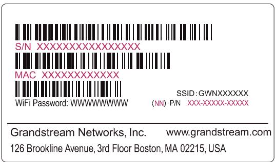 GRANDSTREAM GWN7665 - CONECTAR AL GWN7665 CON LA RED Wi-Fi PREDETERMINADA - 1