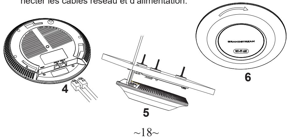 GRANDSTREAM GWN7665 - Montage au plafond - 2