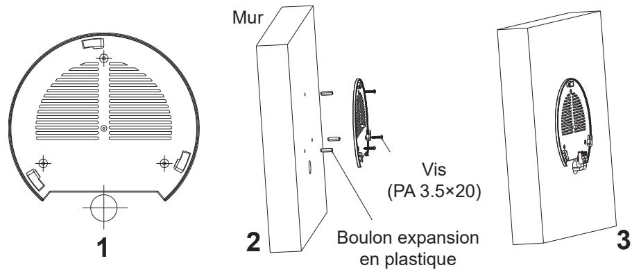 GRANDSTREAM GWN7665 - Montage mural - 1
