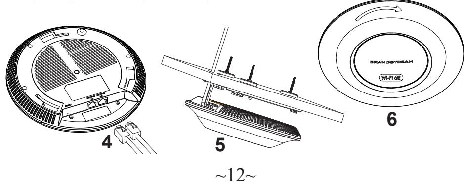 GRANDSTREAM GWN7665 - Montura de Techo - 2